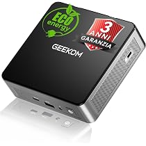GEEKOM Air12 [Versione 2026] Mini PC Windows 11 con Intel 7505 (3